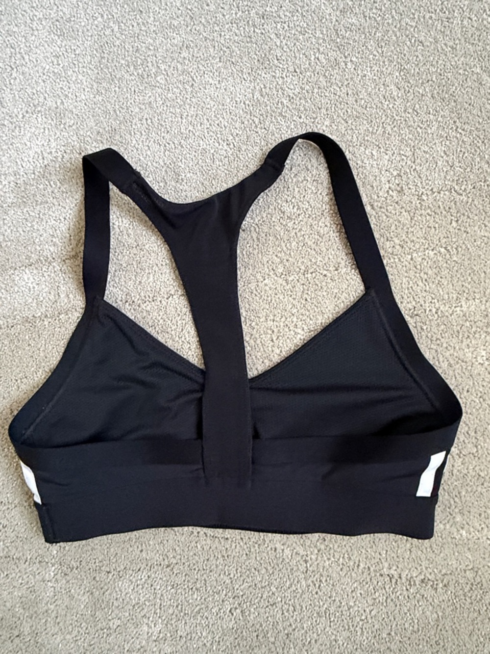 adidas Black and White Racerback Sports Bras Duo - Picture 3 of 5